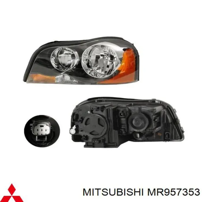 Купити MR957353 Mitsubishi Основна фара в зборі ліва