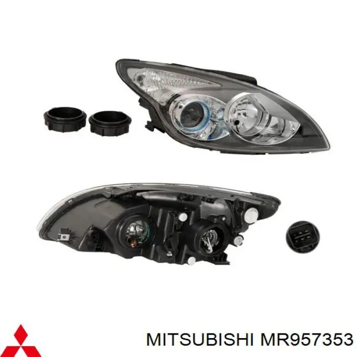 MR957353 Mitsubishi Фара дальнього світла в зборі
