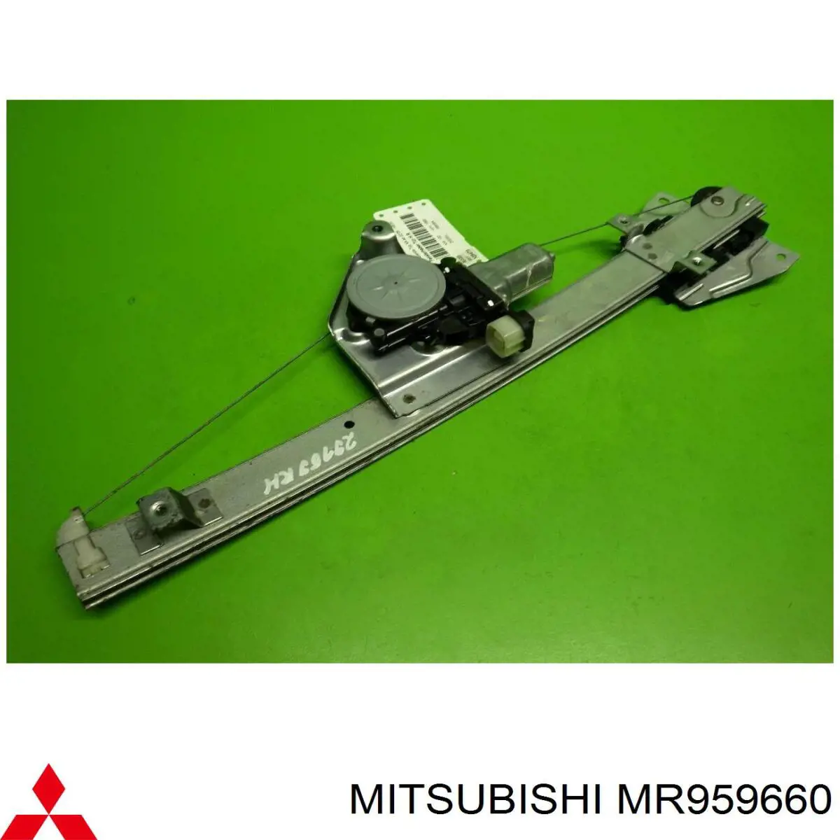 Механізм склопідіймача двері задньої, правої Mitsubishi Grandis (NAW) (Міцубісі Грандіс)