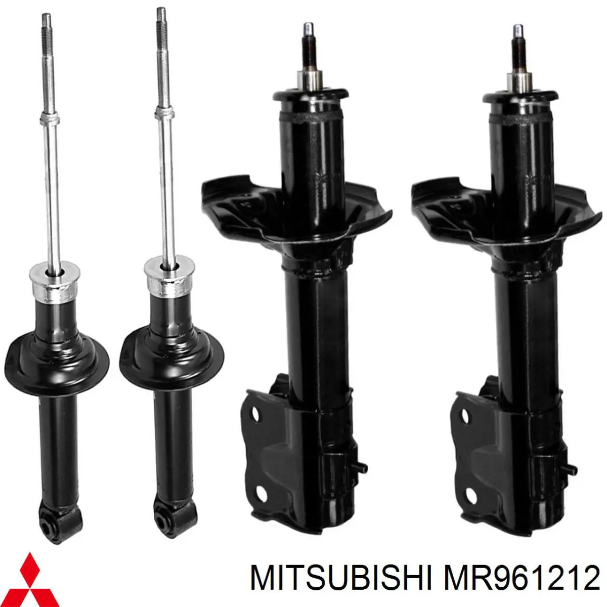 Амортизатор задній Mitsubishi MR961212 ціна, від 33.19 USD
