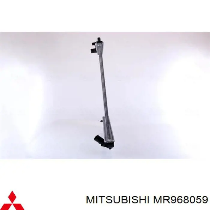 Радіатор охолодження Mitsubishi MR968059