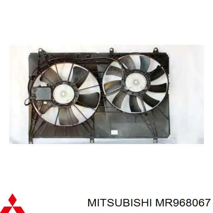 MR968067 Mitsubishi Вентилятор кондиціонера, правий