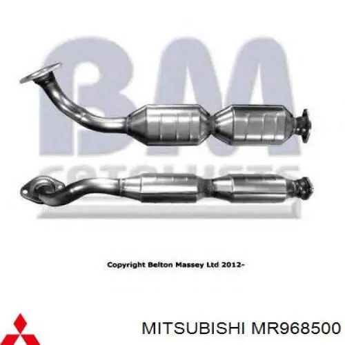 Купити MR968500 Mitsubishi Перетворювач відпрацьованих газів