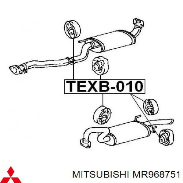  MR968751 Mitsubishi