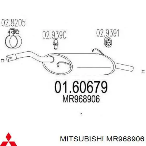  MR968906 Mitsubishi