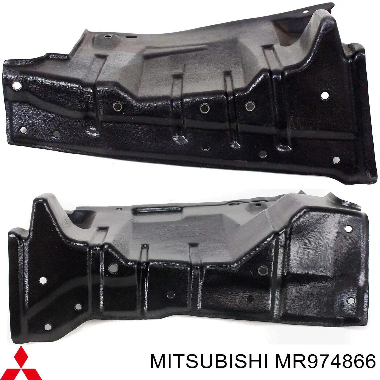 Захист двигуна, правий Mitsubishi MR974866 ціна, від 17.12 USD