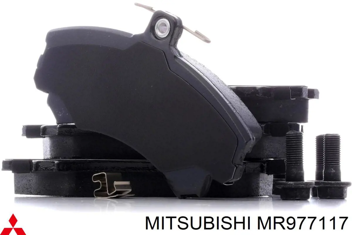 Передні тормозні колодки MR977117 Mitsubishi