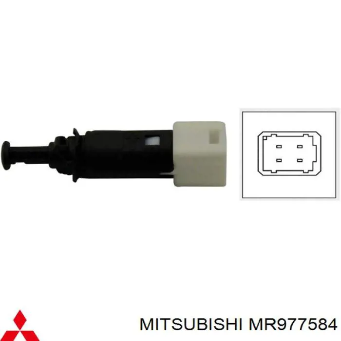 Купити MR977584 Mitsubishi Датчик педалі гальма