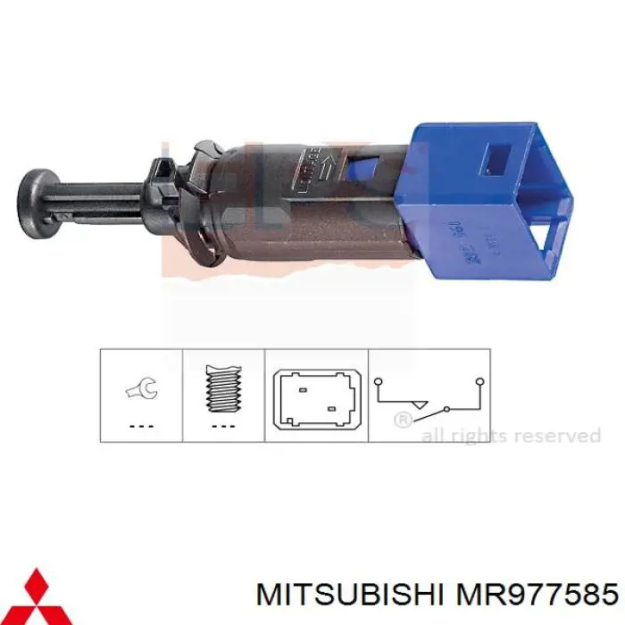 MR977585 Mitsubishi датчик включення стопсигналу