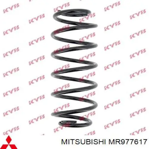 Купити MR977617 Mitsubishi Задні пружини