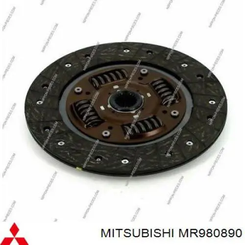 Зчеплення Mitsubishi MR980890 ціна, від 35.59 USD