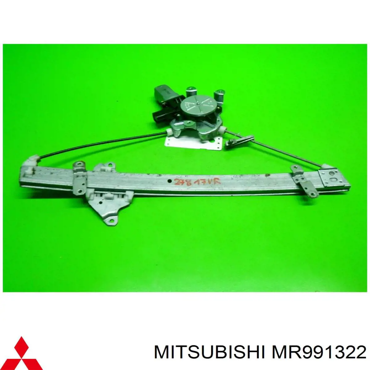 Механізм склопідіймача двері передньої, правої Mitsubishi Lancer 9 (CSA) (Міцубісі Лансер)
