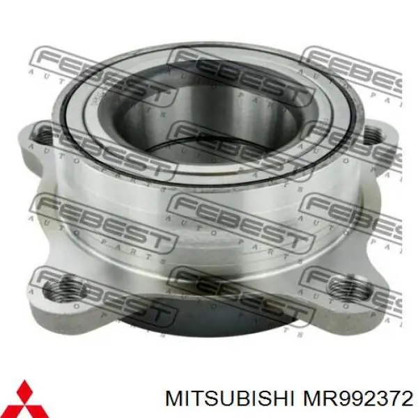 Комплект підшипник маточини передньої Mitsubishi MR992372 ціна, від 65.48 USD