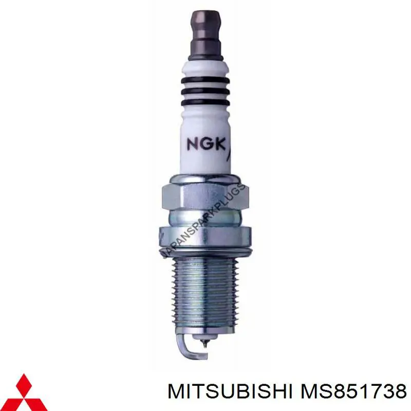 Свічки автомобільні Mitsubishi MS851738 ціна, від 2.97 USD