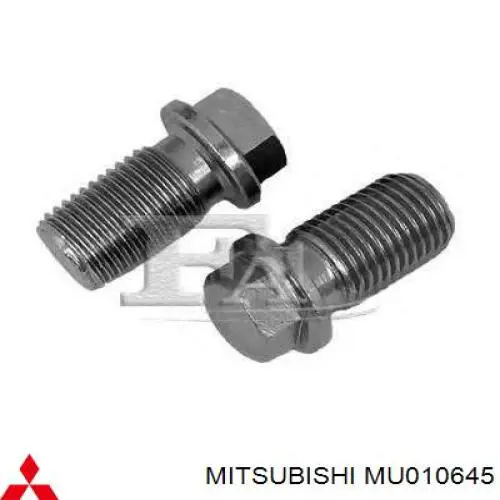 Купити MU010645 Mitsubishi Пробка піддона двигуна