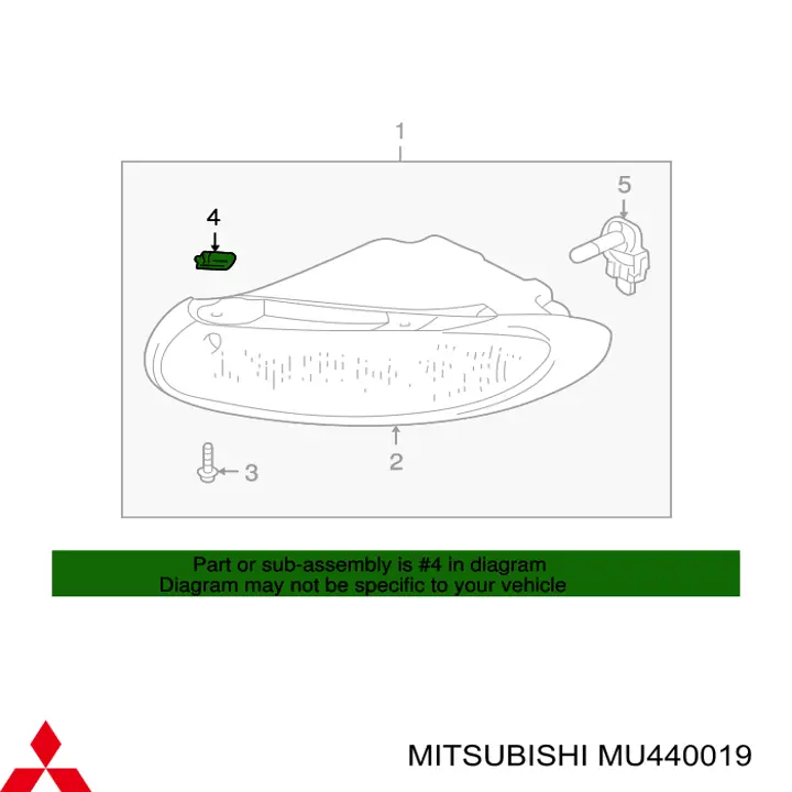 Купити MU440019 Mitsubishi 