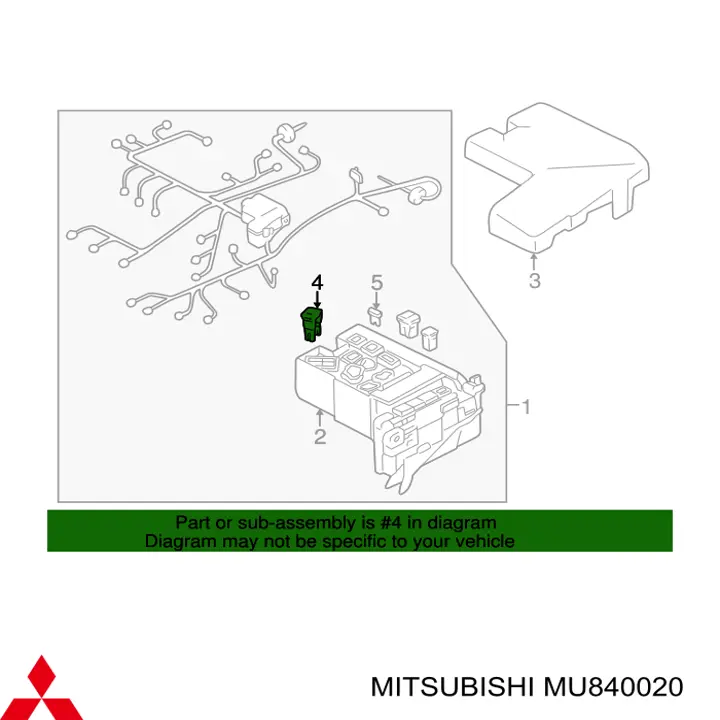 Купити KMU840020 Chrysler Запобіжник