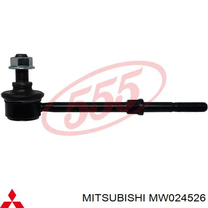 MW024526 Mitsubishi втулка стабілізатора переднього, зовнішня