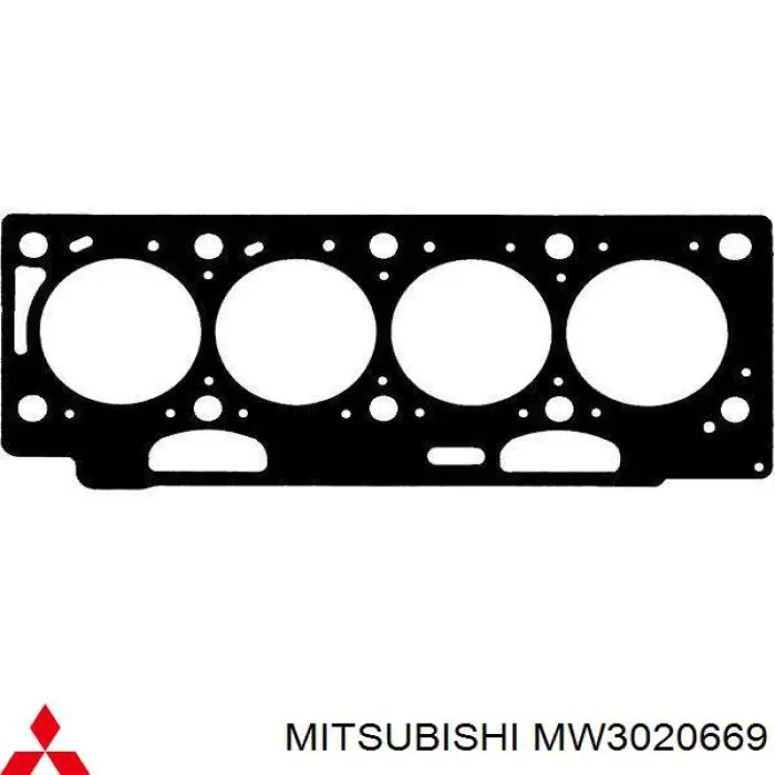 Прокладка головки блока циліндрів (ГБЦ) MW3020669 Mitsubishi