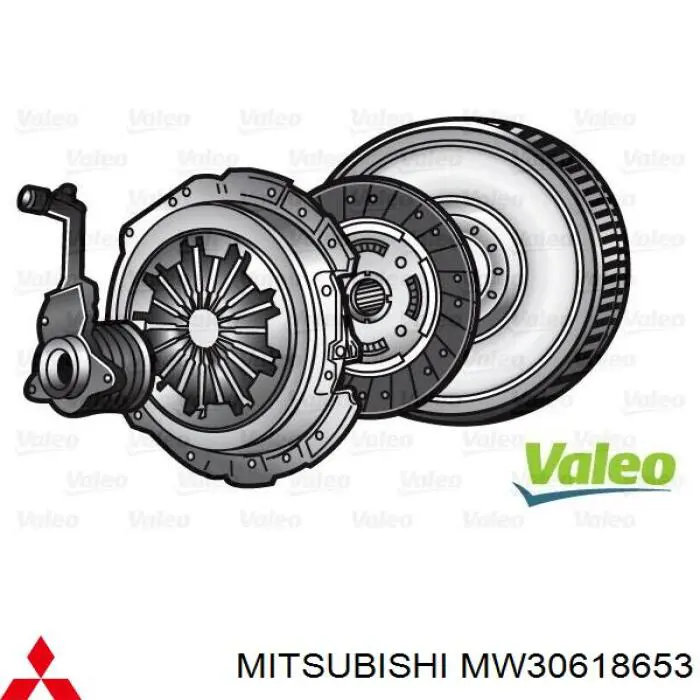 MW30618653 Mitsubishi маховик двигуна