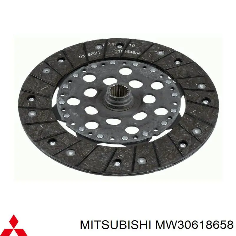 Зчеплення Mitsubishi MW30618658 ціна, від 119.49 USD