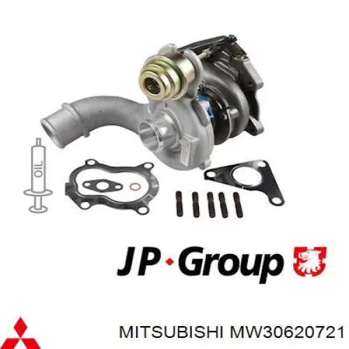Турбіна Mitsubishi MW30620721 ціна, від 190.02 USD