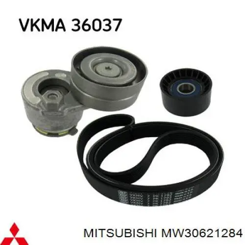 Натягувач приводного ременя MW30621284 Mitsubishi