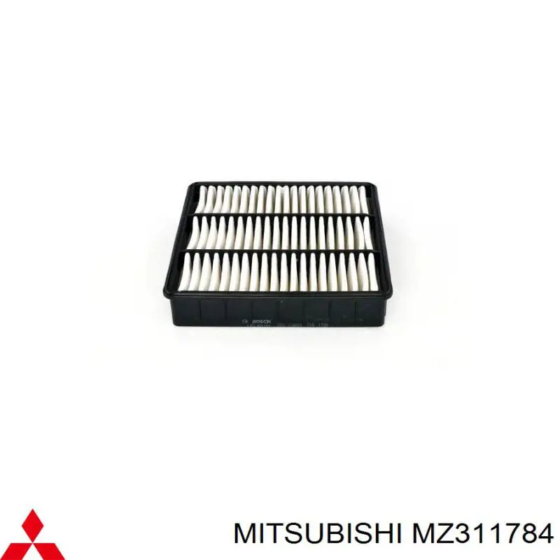 Елемент повітряного фільтра Mitsubishi MZ311784 ціна, від 5.45 USD