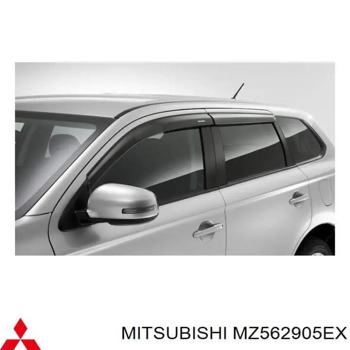 MZ562905EX Mitsubishi Килимки, 4 шт комплект