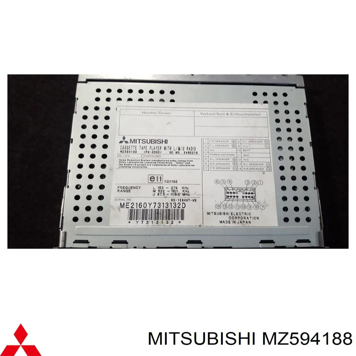 MZ312719 Mitsubishi 
