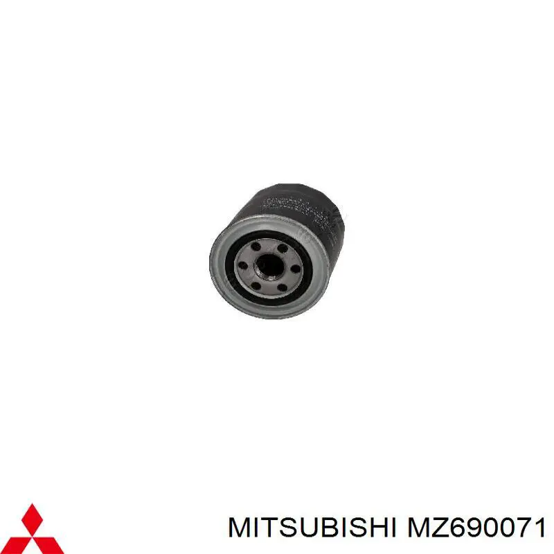 Масляний фільтр MZ690071 Mitsubishi
