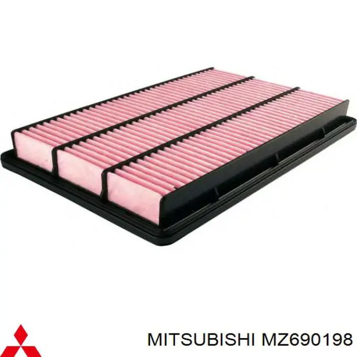 MZ690198 Mitsubishi фільтр повітряний