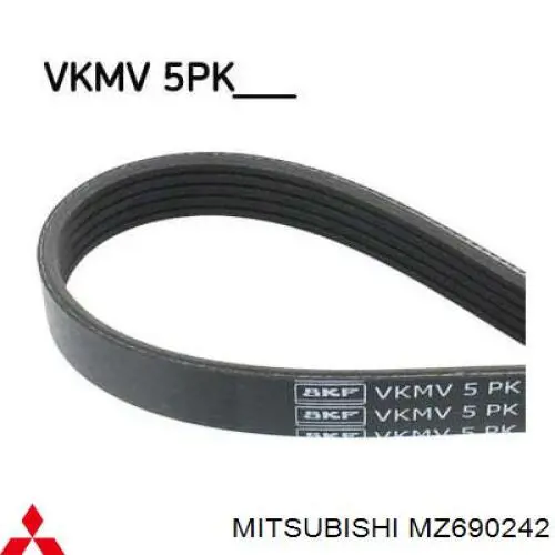 Клиновий ремінь Mitsubishi MZ690242 ціна, від 7.44 USD