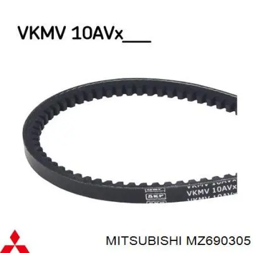 MZ690305 Mitsubishi Поліклиновий ремінь