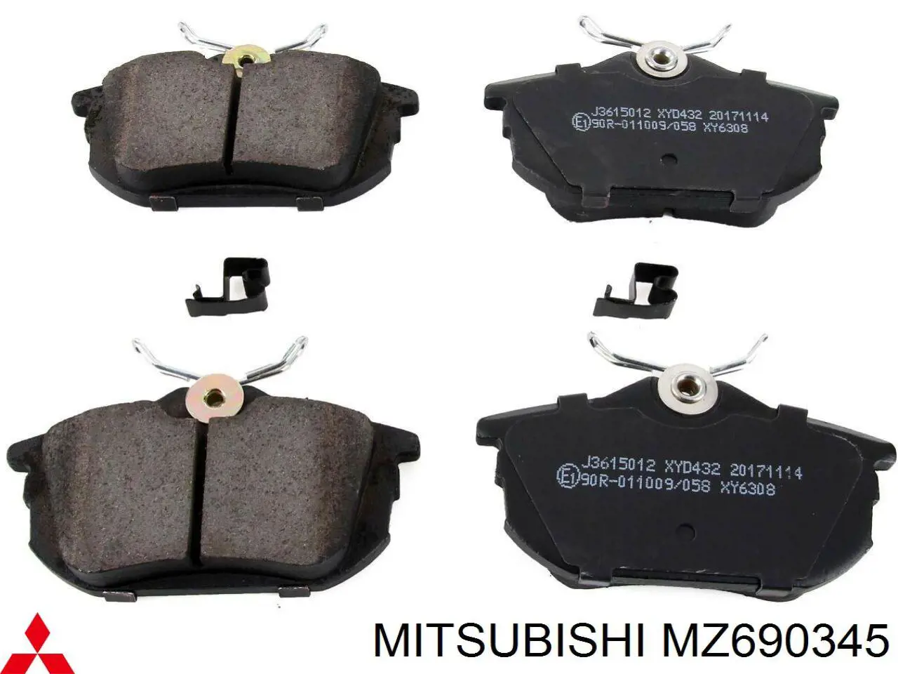 Купити MZ690345 Mitsubishi Задні колодки