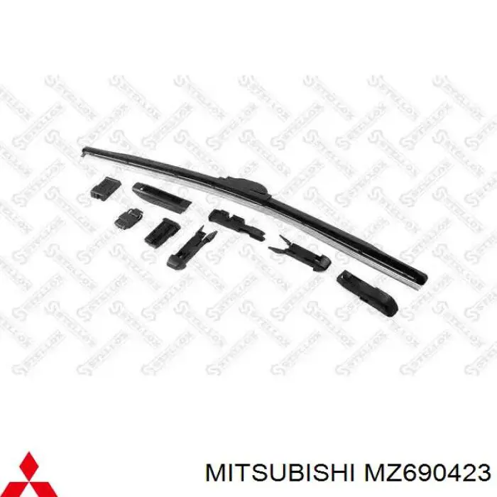 Щітка-двірник лобового скла, комплект з 2-х шт. Mitsubishi MZ690423 ціна, від 47.40 USD