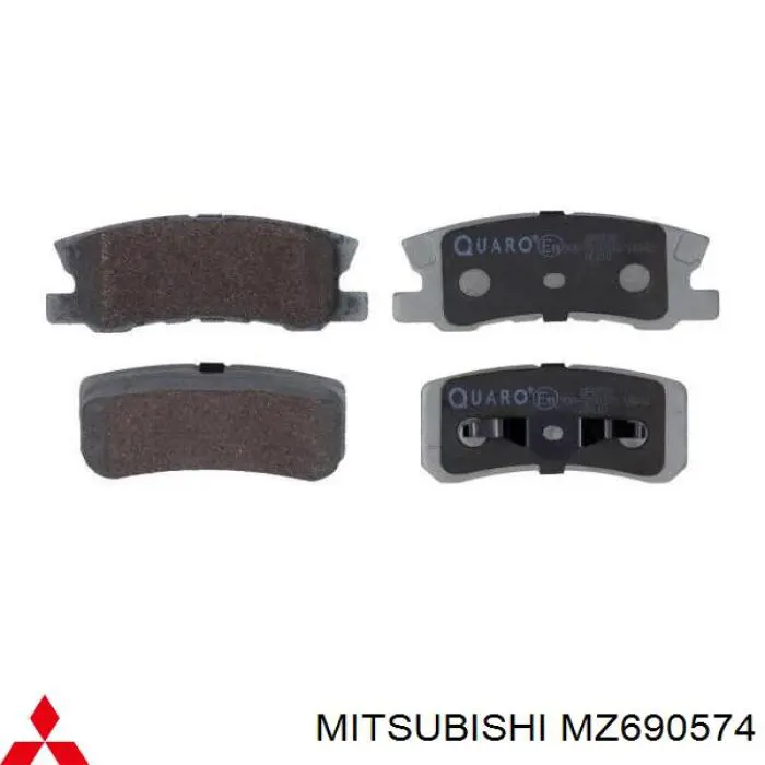 Купити MZ690574 Mitsubishi Задні колодки