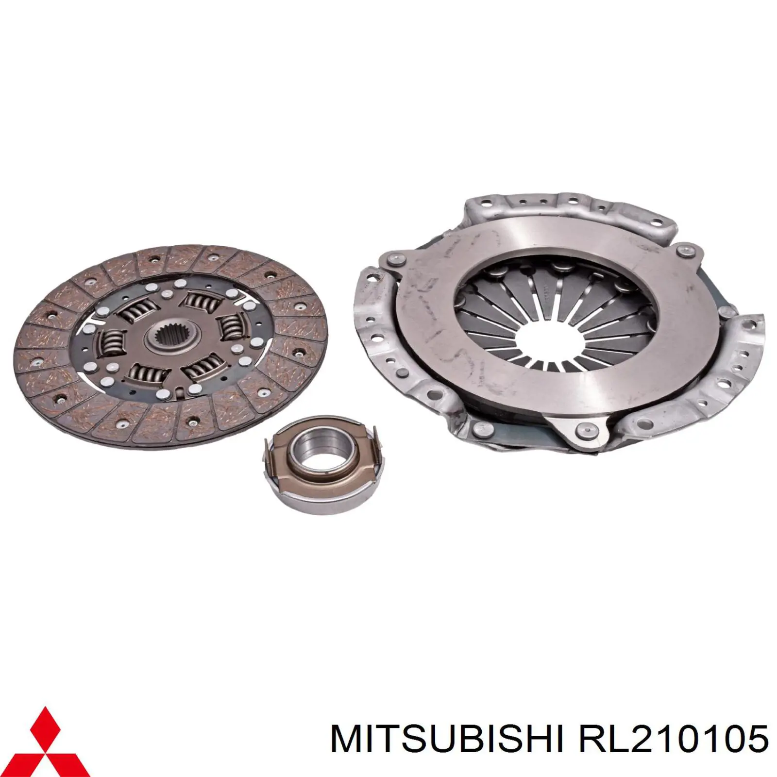 Комплект зчеплення (3 частини) RL210105 Mitsubishi