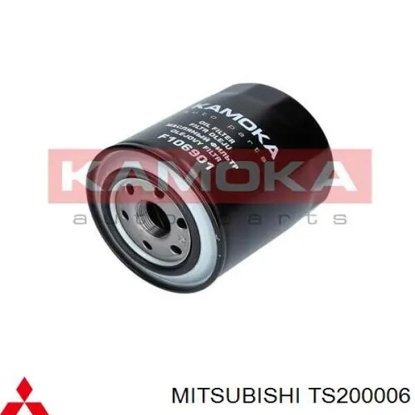 Масляний фільтр двигуна Mitsubishi TS200006 ціна, від 12.67 USD
