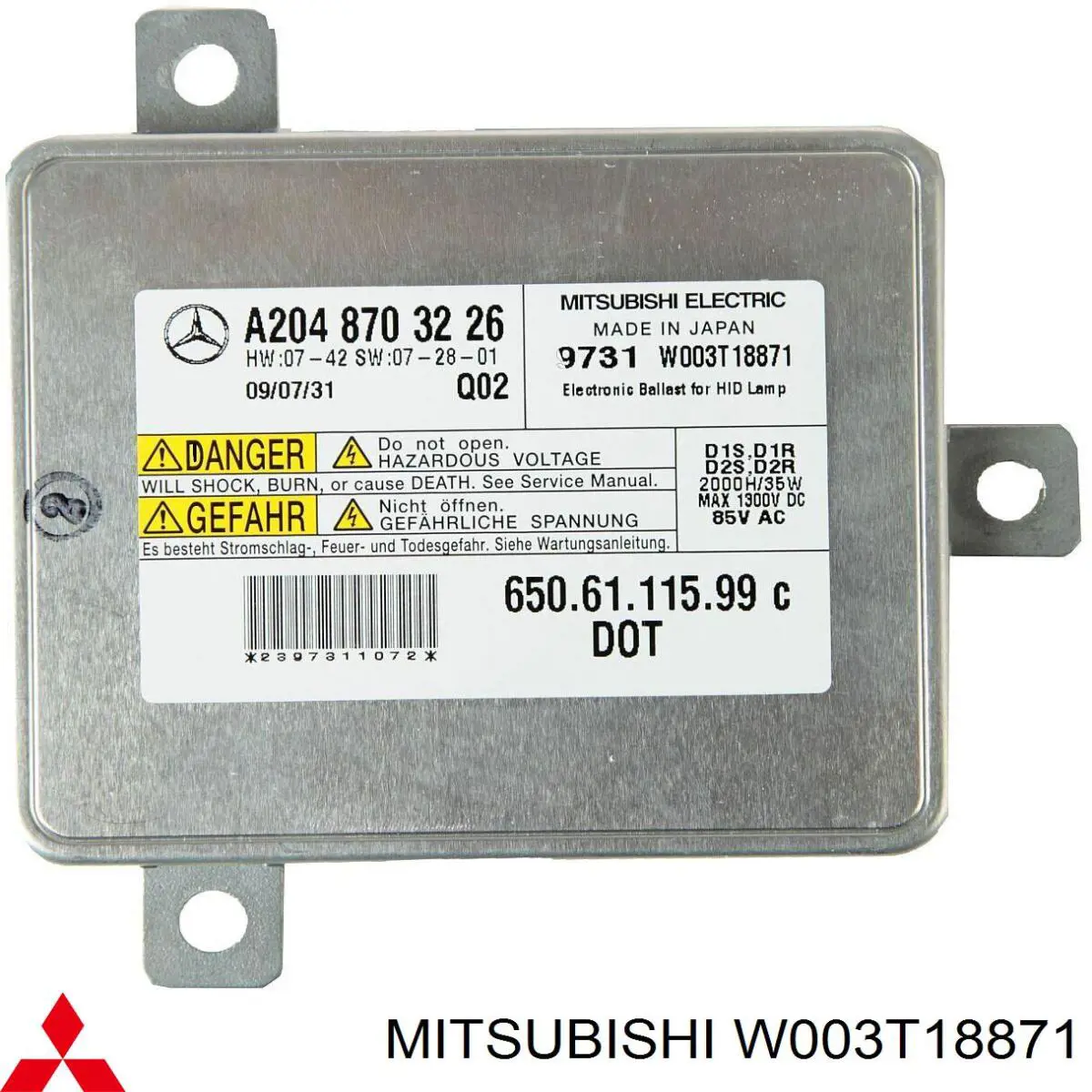  W003T18871 Mitsubishi