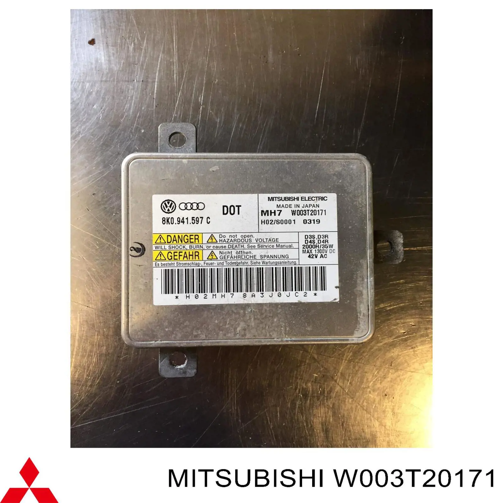 W003T20171 Mitsubishi Реле управління ксеноном / біксенон