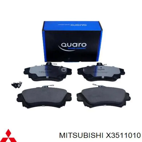 Гальмівні колодки Mitsubishi X3511010 ціна, від 18.09 USD