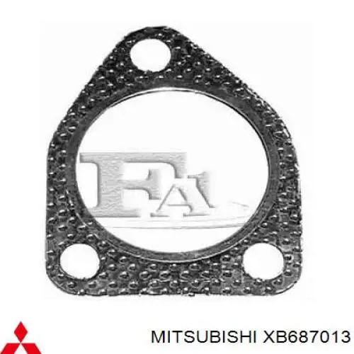 Прокладка монтажна, глушника ST890903 Starline