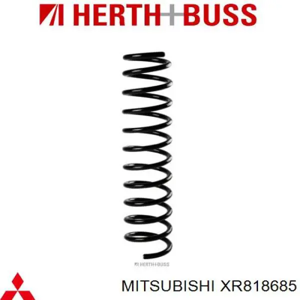 Пружина задня XR818685 Mitsubishi