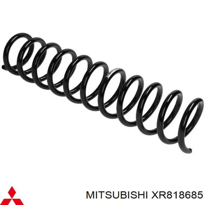 Пружина задня Mitsubishi XR818685 ціна, від 21.17 USD
