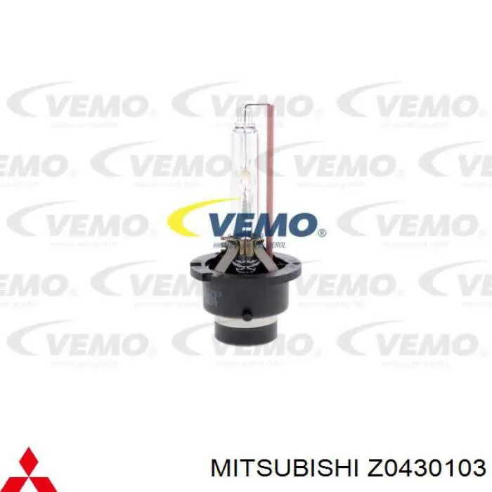 Лампочка ксеноновая Z0430103 Mitsubishi