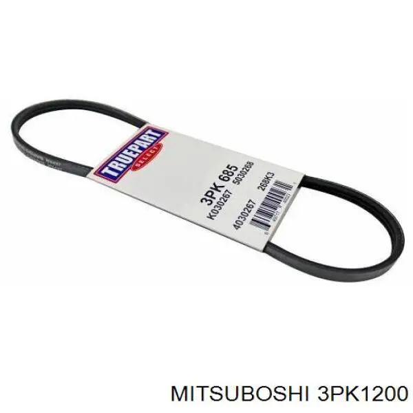 3PK1200 Mitsuboshi Поліклиновий ремінь