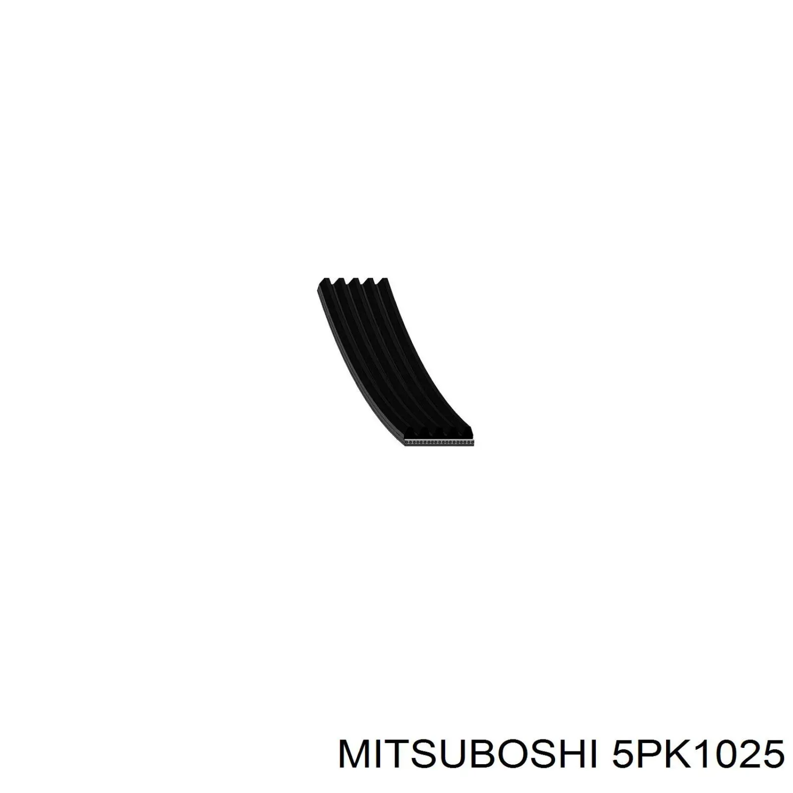 Ремінь приводний, агрегатів 5PK1025 Mitsuboshi