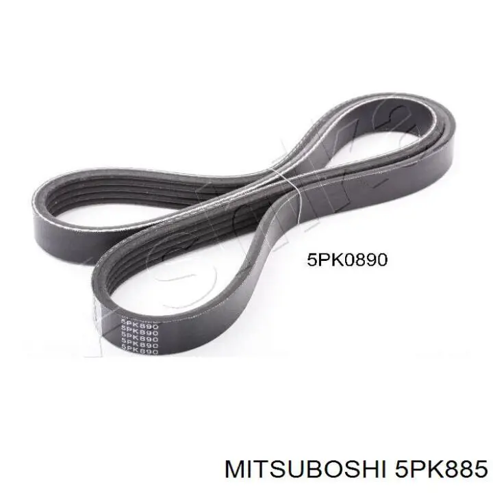 Ремінь генератора 5PK885 Mitsuboshi