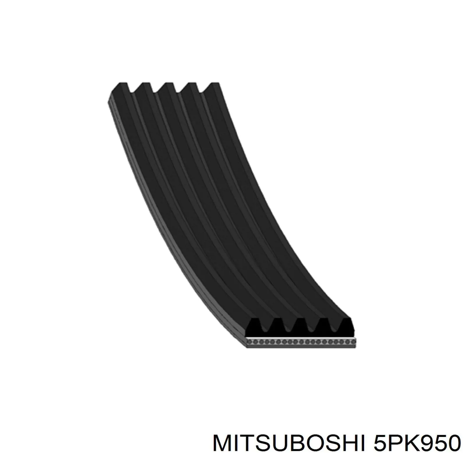 5PK950 Mitsuboshi Поліклиновий ремінь